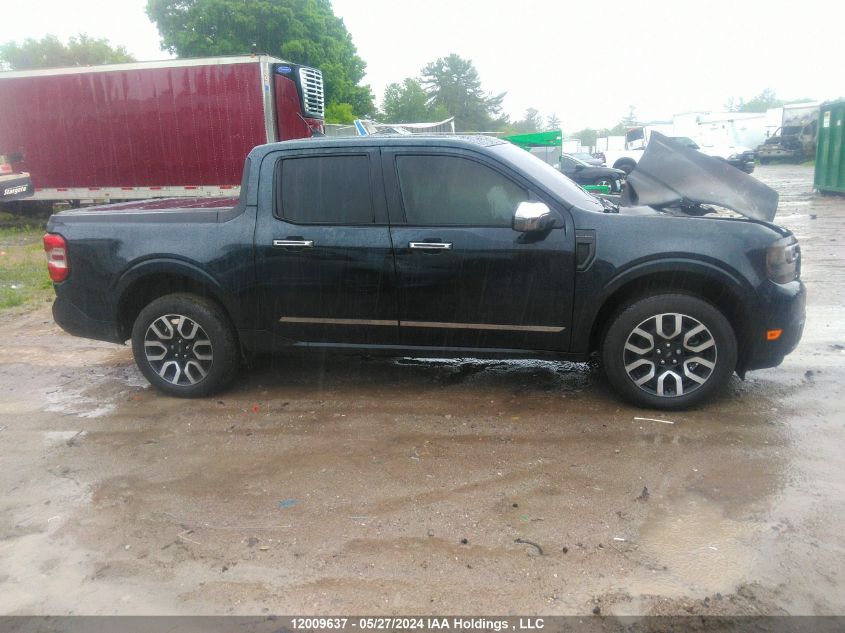 2023 Ford Maverick Lariat VIN: 3FTTW8E32PRA82028 Lot: 12009637