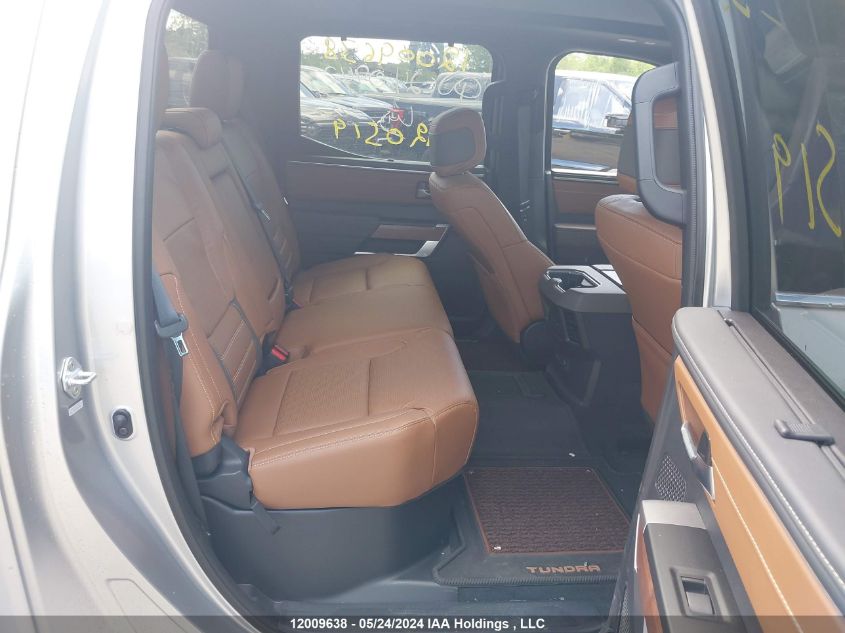 2023 Toyota Tundra Platinum VIN: 5TFMA5DB2PX120519 Lot: 12009638