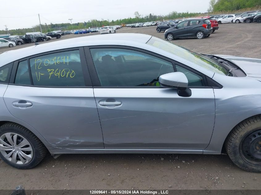 2019 Subaru Impreza VIN: 4S3GTAA6XK3761070 Lot: 12009641