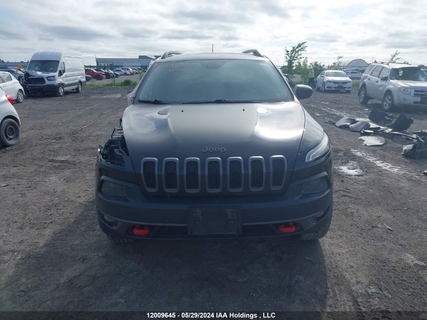 2015 Jeep Cherokee Trailhawk VIN: 1C4PJMBS8FW724185 Lot: 12009645