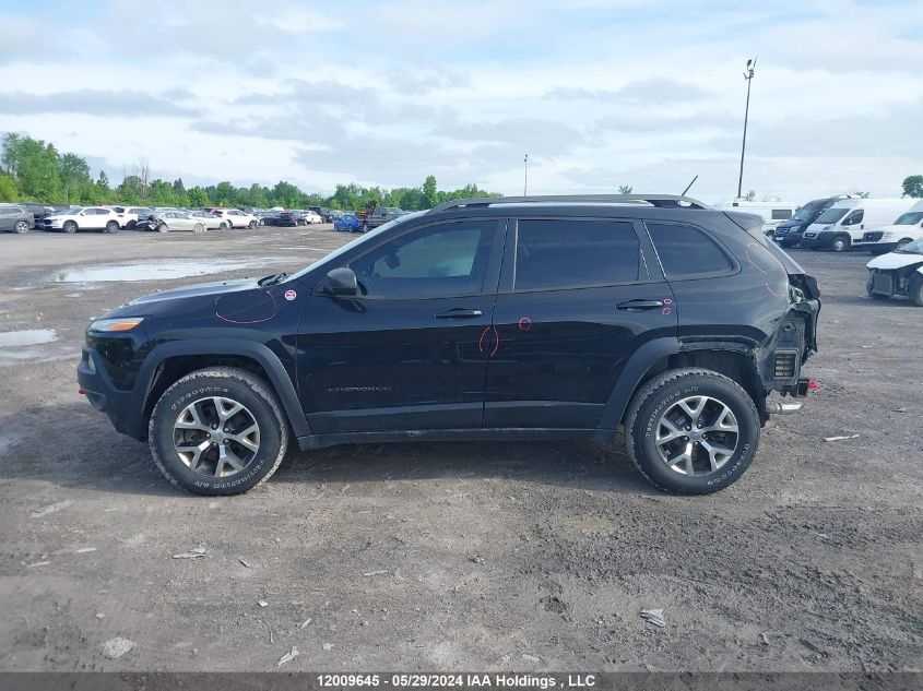 2015 Jeep Cherokee Trailhawk VIN: 1C4PJMBS8FW724185 Lot: 12009645