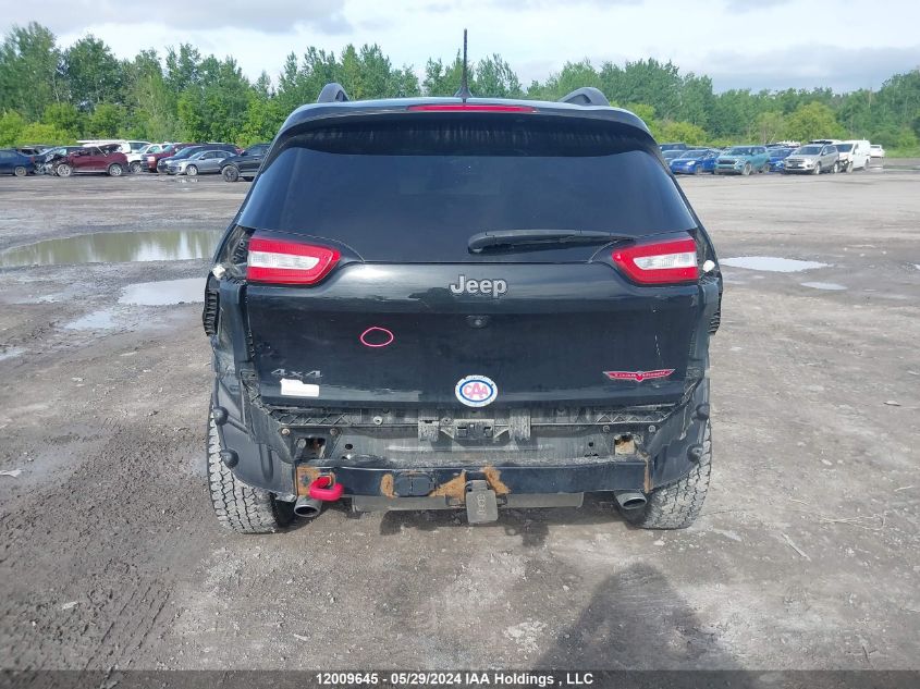 2015 Jeep Cherokee Trailhawk VIN: 1C4PJMBS8FW724185 Lot: 12009645