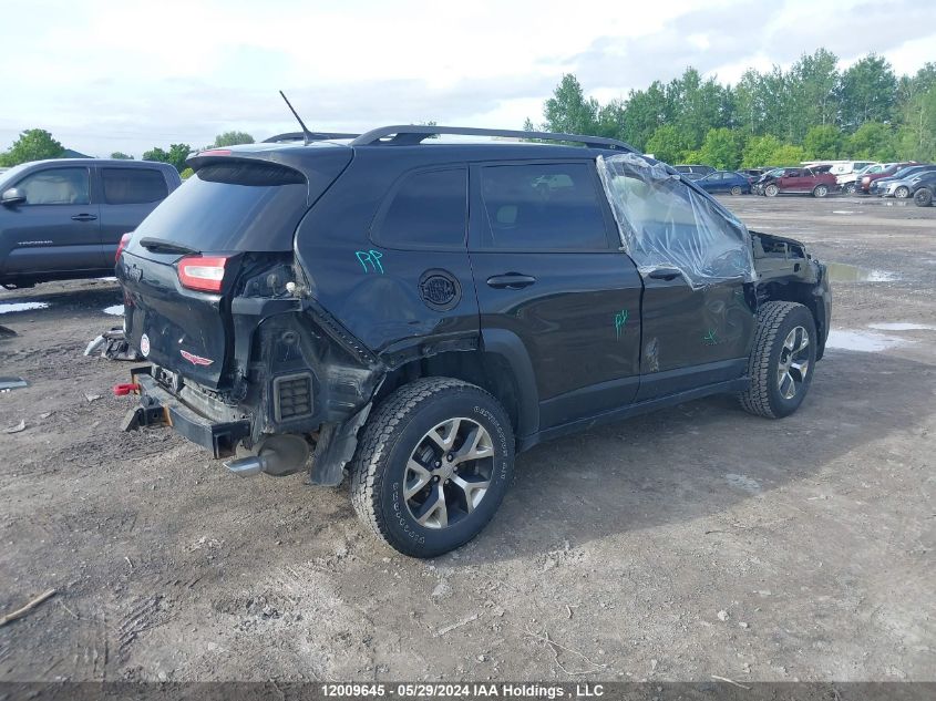 2015 Jeep Cherokee Trailhawk VIN: 1C4PJMBS8FW724185 Lot: 12009645