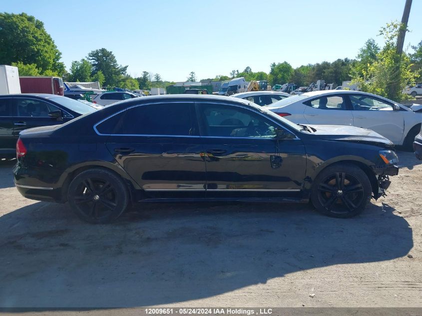 2013 Volkswagen Passat VIN: 1VWCH7A32DC105051 Lot: 12009651