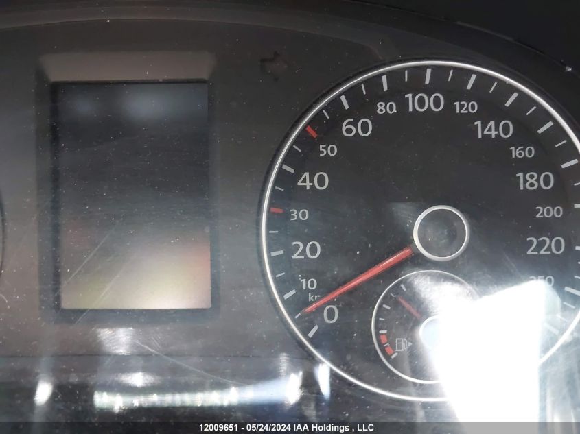 2013 Volkswagen Passat VIN: 1VWCH7A32DC105051 Lot: 12009651