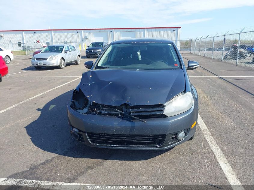 2011 Volkswagen Golf VIN: WVWNM9AJ5BW062581 Lot: 12009653