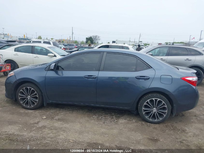 2016 Toyota Corolla L/Le/Le Pls/Prm/S/S Pls VIN: 2T1BURHE1GC486349 Lot: 12009654