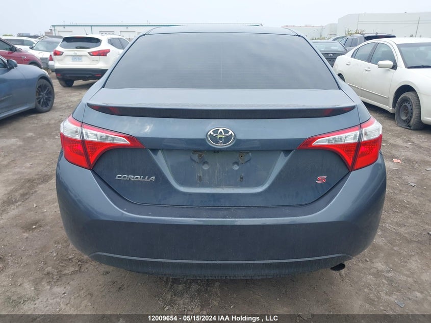 2016 Toyota Corolla L/Le/Le Pls/Prm/S/S Pls VIN: 2T1BURHE1GC486349 Lot: 12009654
