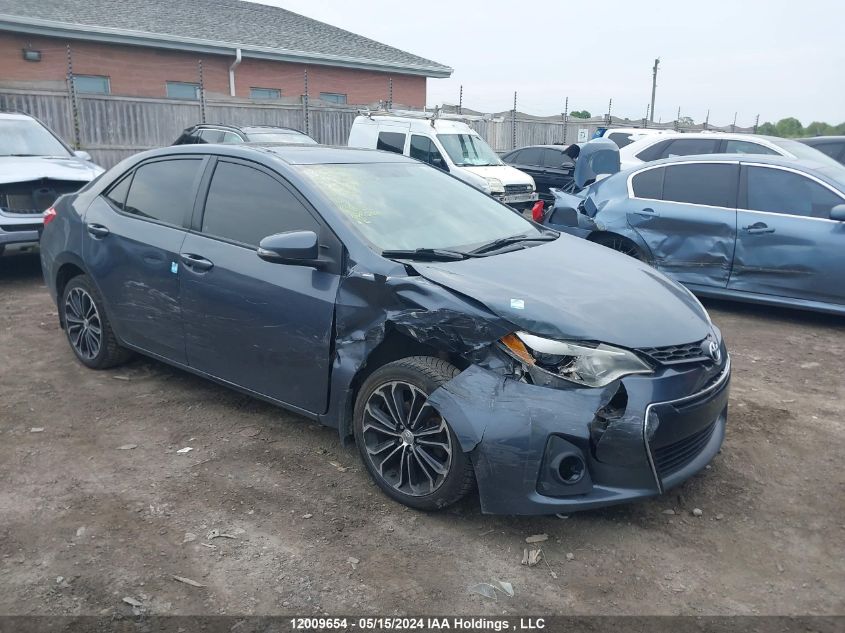 2016 Toyota Corolla L/Le/Le Pls/Prm/S/S Pls VIN: 2T1BURHE1GC486349 Lot: 12009654