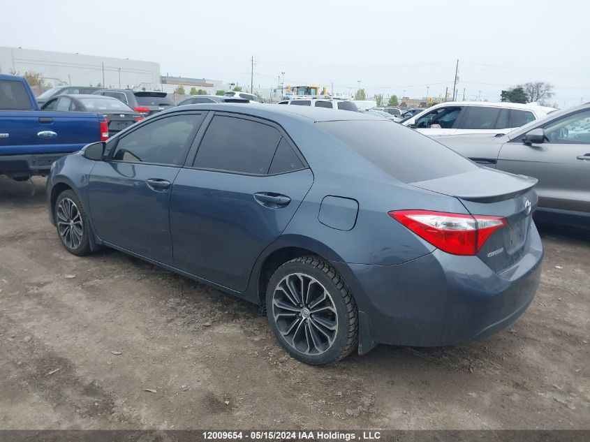 2016 Toyota Corolla L/Le/Le Pls/Prm/S/S Pls VIN: 2T1BURHE1GC486349 Lot: 12009654