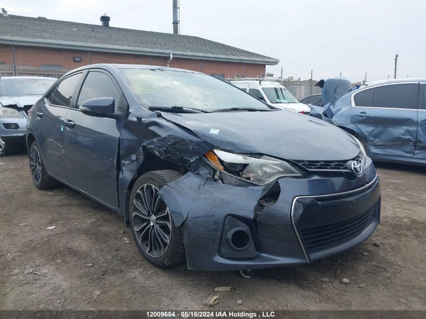 2016 Toyota Corolla L/Le/Le Pls/Prm/S/S Pls VIN: 2T1BURHE1GC486349 Lot: 12009654