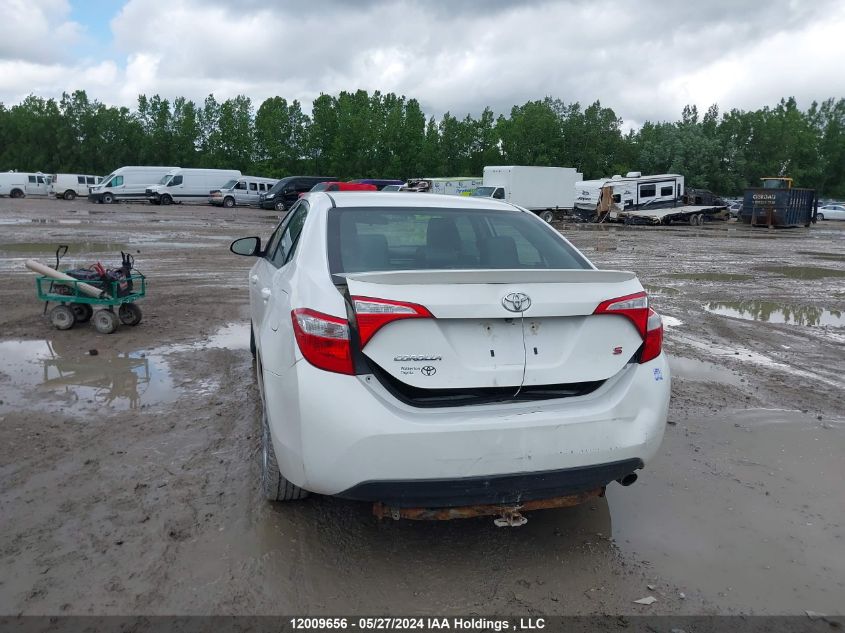 2015 Toyota Corolla L/Le/Le Pls/Prm/S/S Pls VIN: 2T1BURHE4FC479166 Lot: 12009656