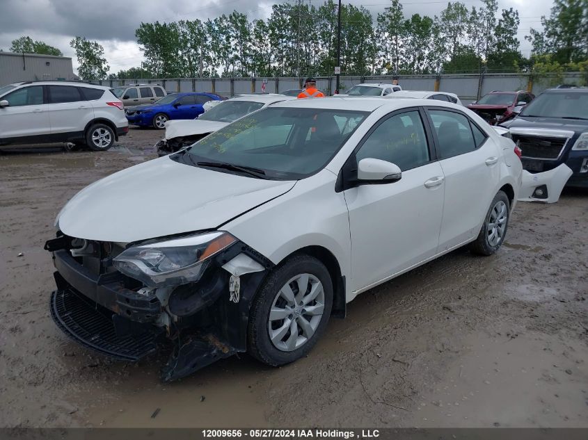 2015 Toyota Corolla L/Le/Le Pls/Prm/S/S Pls VIN: 2T1BURHE4FC479166 Lot: 12009656