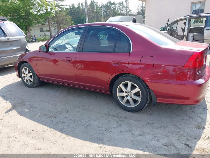 2005 Acura El VIN: 2HHES36665H102643 Lot: 12009672