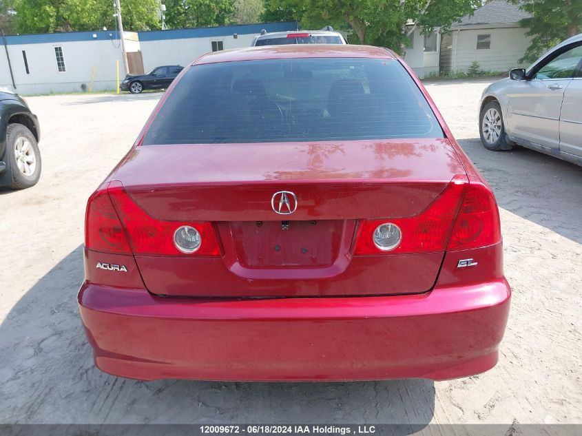 2005 Acura El VIN: 2HHES36665H102643 Lot: 12009672