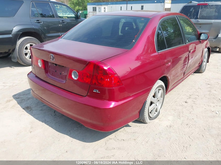 2005 Acura El VIN: 2HHES36665H102643 Lot: 12009672