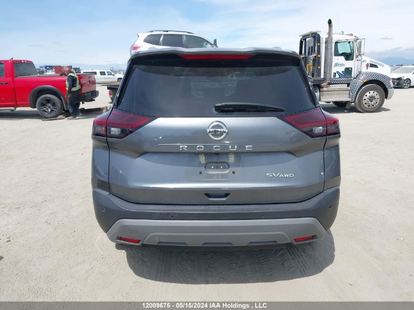 2021 Nissan Rogue Sv VIN: 5N1AT3BB5MC763787 Lot: 12009675