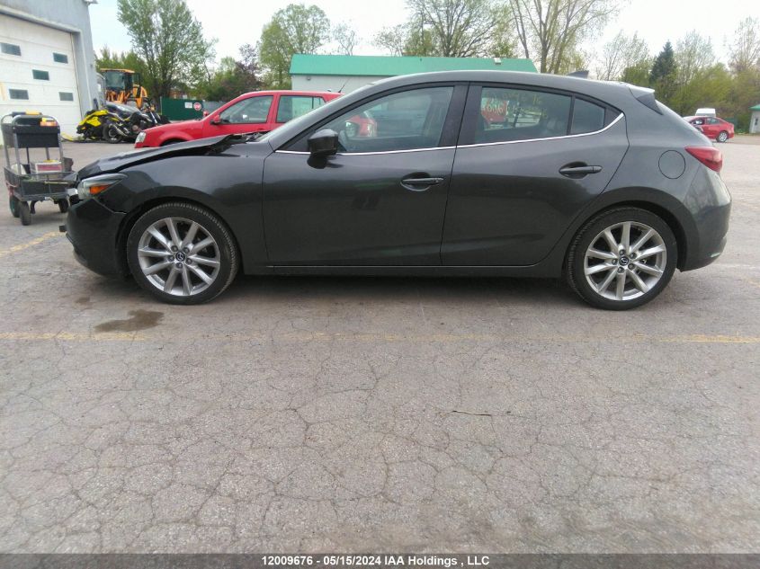 2017 Mazda Mazda3 VIN: JM1BN1M39H1115786 Lot: 12009676