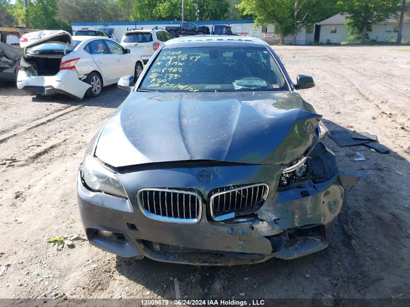 2015 BMW 5 Series VIN: WBA5A7C55FD628962 Lot: 12009679