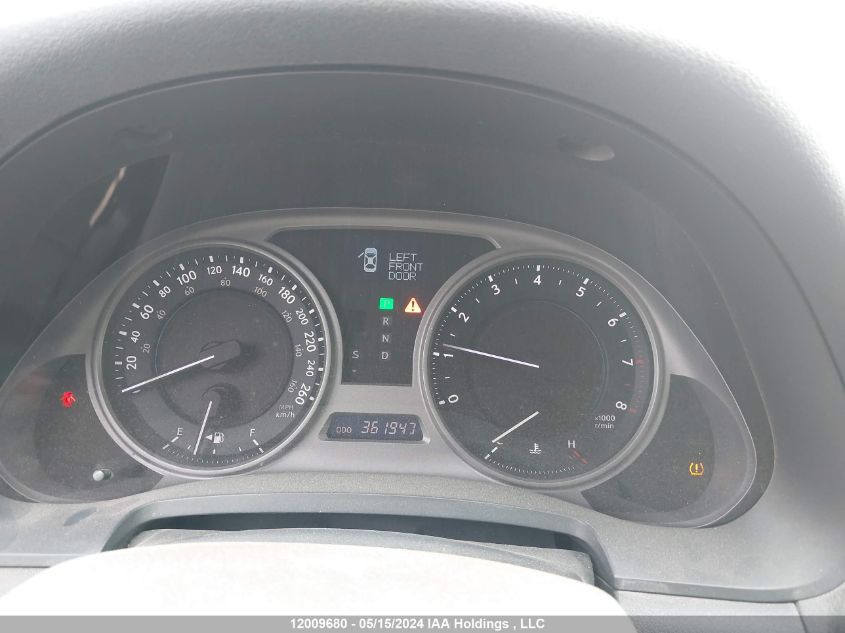 2008 Lexus Is 350 VIN: JTHBE262382015797 Lot: 12009680