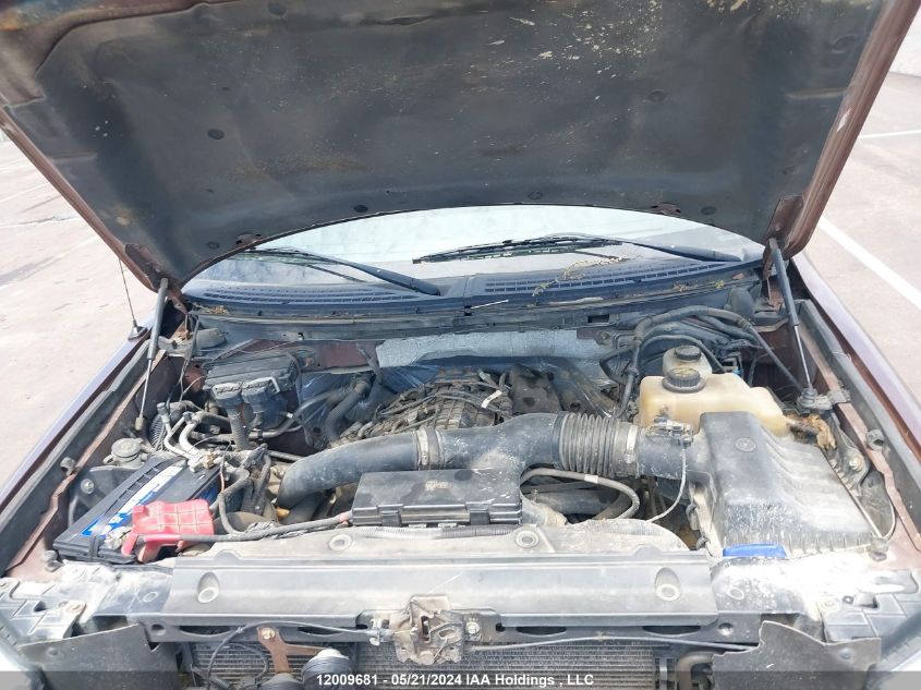 2012 Ford F150 Supercrew VIN: 1FTFW1ET9CFA00484 Lot: 12009681