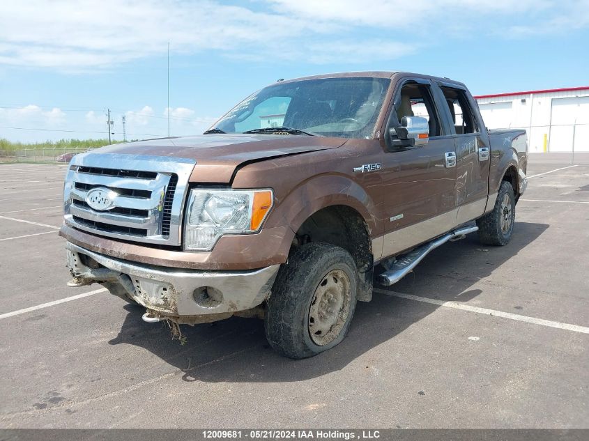 2012 Ford F150 Supercrew VIN: 1FTFW1ET9CFA00484 Lot: 12009681