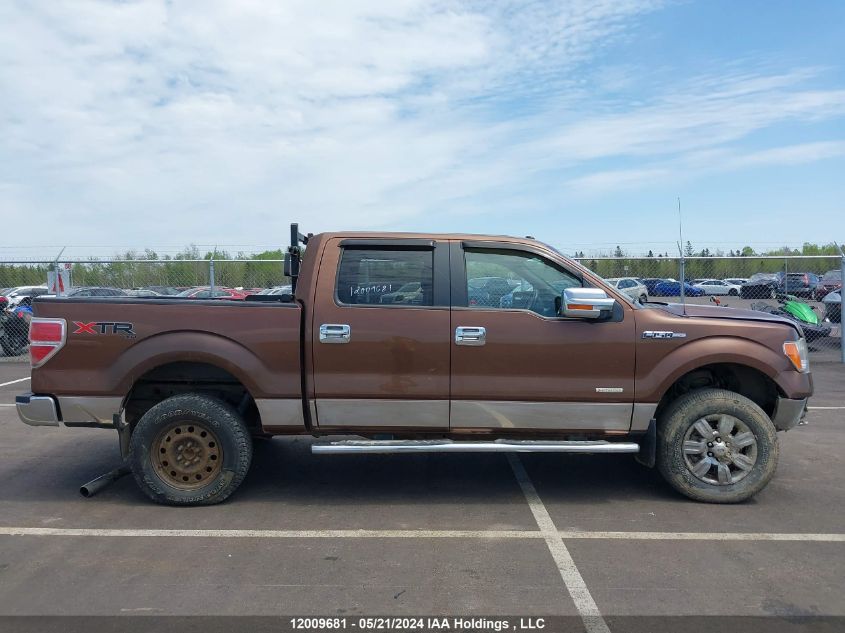 2012 Ford F150 Supercrew VIN: 1FTFW1ET9CFA00484 Lot: 12009681