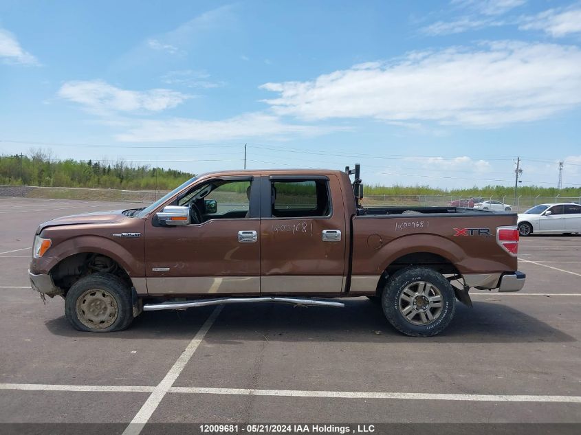 2012 Ford F150 Supercrew VIN: 1FTFW1ET9CFA00484 Lot: 12009681