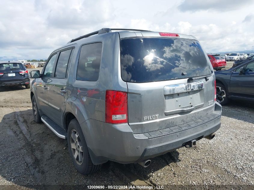 2009 Honda Pilot Touring VIN: 5FNYF48909B502324 Lot: 12009690