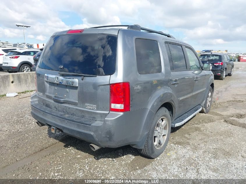 2009 Honda Pilot Touring VIN: 5FNYF48909B502324 Lot: 12009690