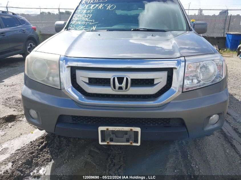 2009 Honda Pilot Touring VIN: 5FNYF48909B502324 Lot: 12009690