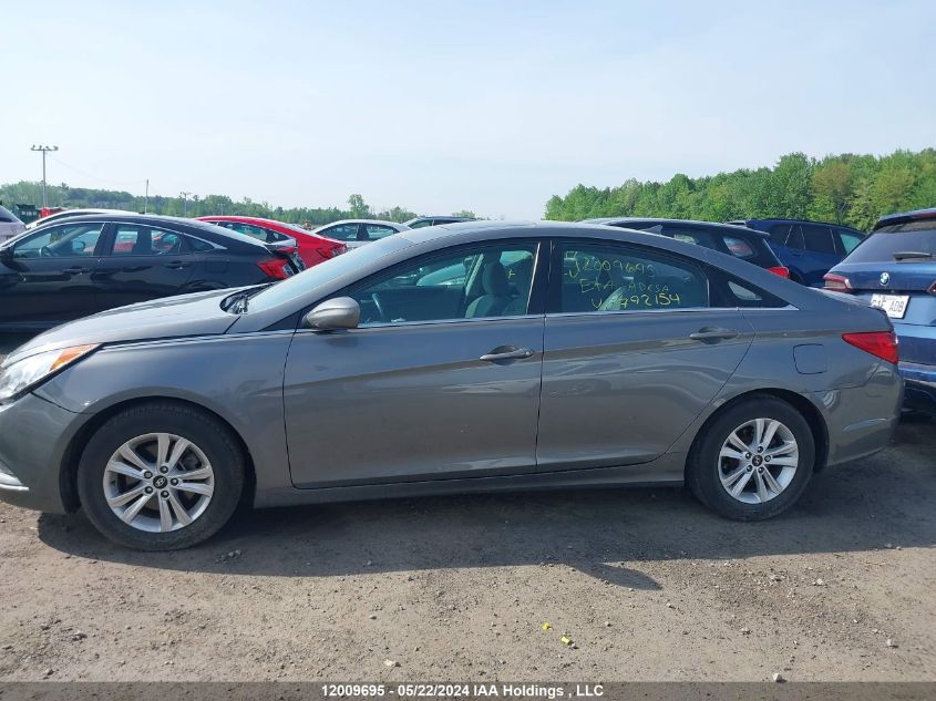 2013 Hyundai Sonata Gls VIN: 5NPEB4AC5DH792154 Lot: 12009695