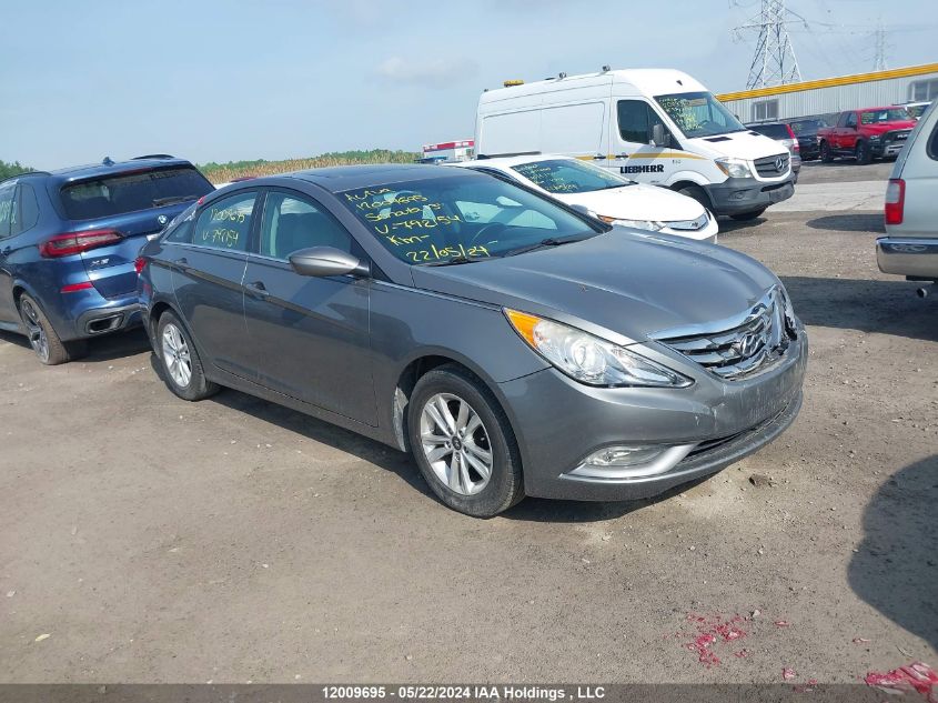 2013 Hyundai Sonata Gls VIN: 5NPEB4AC5DH792154 Lot: 12009695