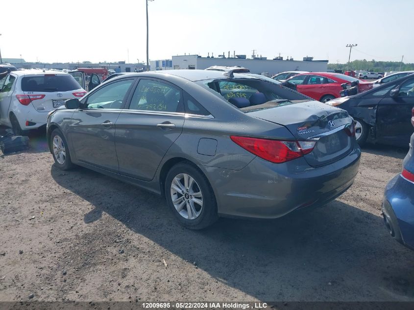 2013 Hyundai Sonata Gls VIN: 5NPEB4AC5DH792154 Lot: 12009695