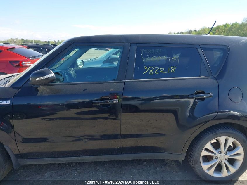 2016 Kia Soul VIN: KNDJP3A59G7382218 Lot: 12009701