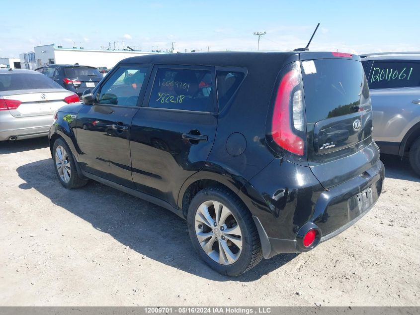 2016 Kia Soul VIN: KNDJP3A59G7382218 Lot: 12009701