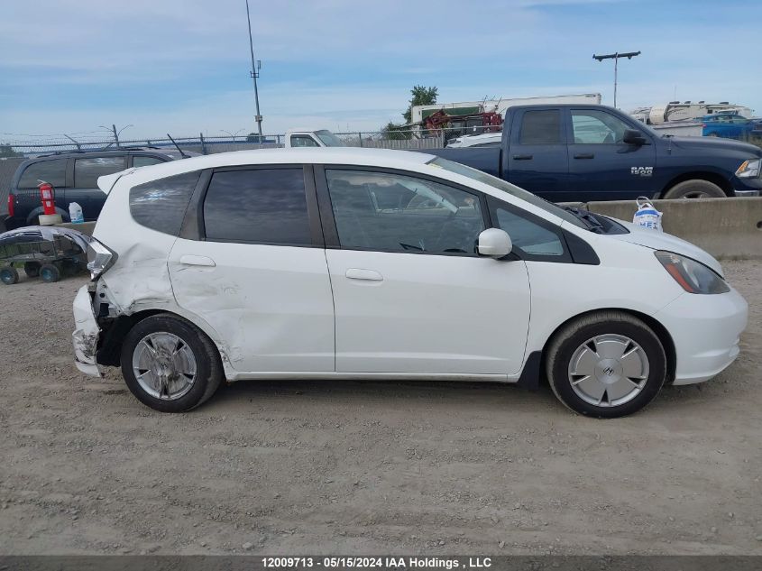 2009 Honda Fit VIN: JHMGE88589S813214 Lot: 12009713