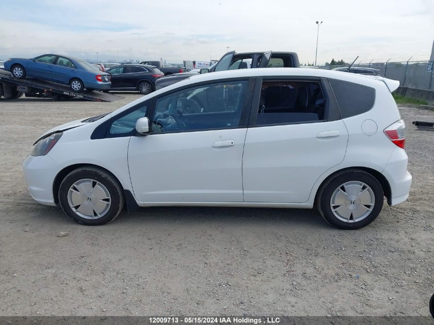 2009 Honda Fit VIN: JHMGE88589S813214 Lot: 12009713