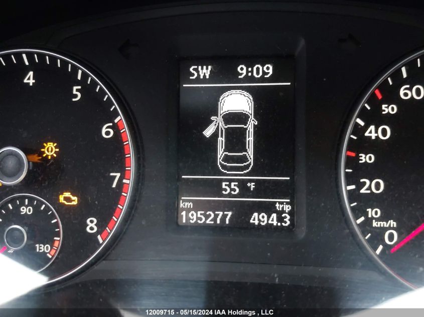 2014 Volkswagen Passat VIN: 1VWBS7A39EC060012 Lot: 12009715