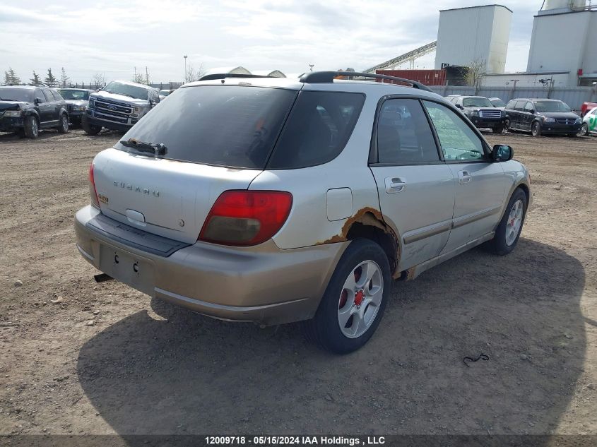 2002 Subaru Impreza Outback Sport VIN: JF1GG68562H823877 Lot: 12009718