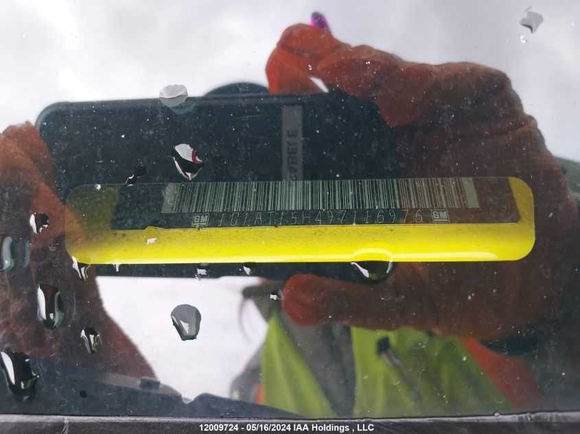 2009 Chevrolet Cobalt VIN: 1G1AT15H497116976 Lot: 12009724