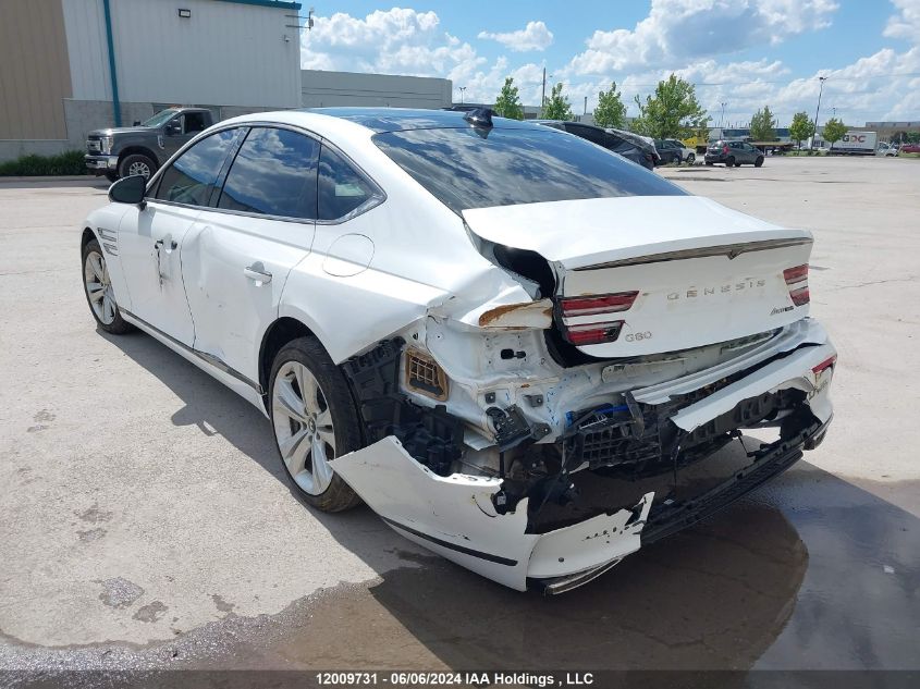 2024 Genesis G80 3.5T Sport Plus Awd VIN: KMTGB4SD5RU219866 Lot: 12009731