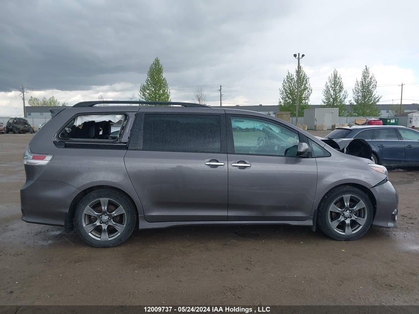 2017 Toyota Sienna Se VIN: 5TDXZ3DC9HS853533 Lot: 12009737
