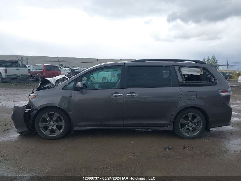 2017 Toyota Sienna Se VIN: 5TDXZ3DC9HS853533 Lot: 12009737