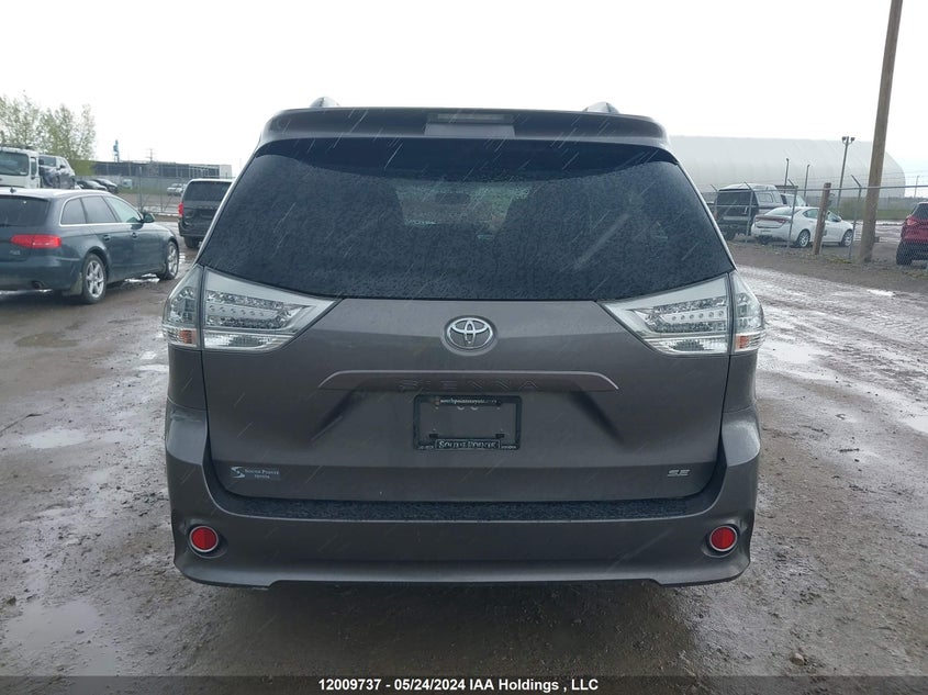 2017 Toyota Sienna Se VIN: 5TDXZ3DC9HS853533 Lot: 12009737