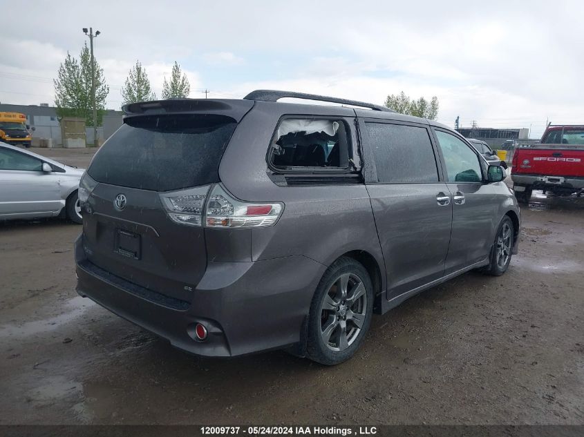 2017 Toyota Sienna Se VIN: 5TDXZ3DC9HS853533 Lot: 12009737