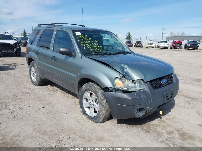 2006 Ford Escape Xlt VIN: 1FMYU93156KA00259 Lot: 12009739