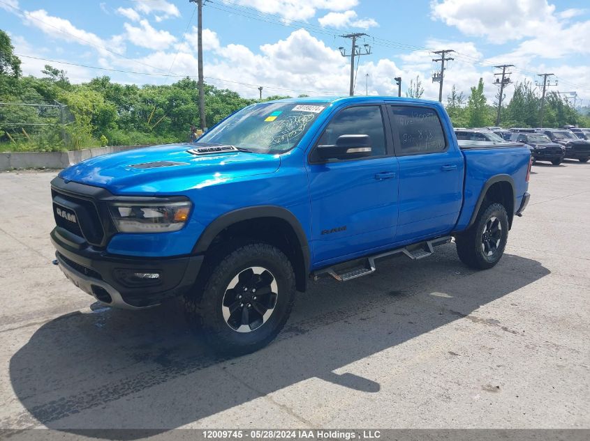 2022 Ram 1500 Rebel VIN: 1C6SRFLT9NN153520 Lot: 12009745