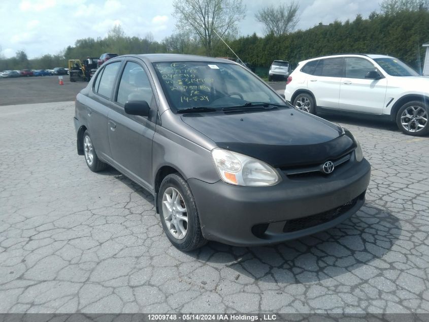 2004 Toyota Echo VIN: JTDBT123140314968 Lot: 12009748