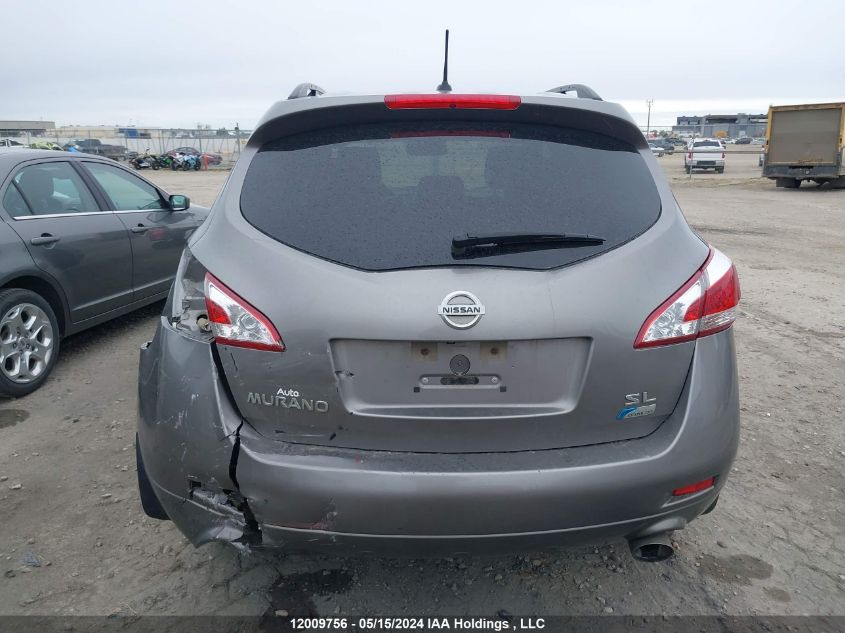 2012 Nissan Murano S/Sl/Le VIN: JN8AZ1MW9CW239034 Lot: 12009756